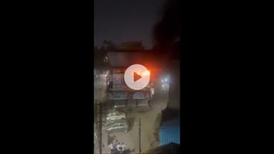 इंदौर: छोटी ग्वालटोली क्षेत्र में ऑटो पार्ट्स की दुकान में लगी आग, भारी नुकसान