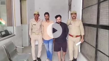 अमरोहा: अमरोहा नगर कोतवाली पुलिस ने जुआ और मारपीट के मामलों में फरार 2 आरोपियों को किया गिरफ्तार