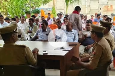 बिल्हौर: अलाउड थाने में शांत समिति की बैठक संपन्न, आगामी मकनपुर मेले और कानून व्यवस्था पर हुई चर्चा