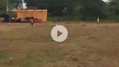 झांसी: सैयर ग्राम के आर्मी ग्राउंड में सैय्यर कप क्रिकेट टूर्नामेंट 2025 का शुभारंभ, 32 टीमों ने लिया भाग