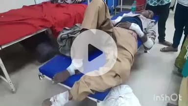 हाथरस: मुरसान के जवाहर फाटक के पास तेज गति से ई-रिक्शा साइकिल सवार को बचाने के चक्कर में पलटा, वृद्ध घायल