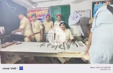 मनसाही :-  अवैध हथियार के साथ एक गिरफ्तार।