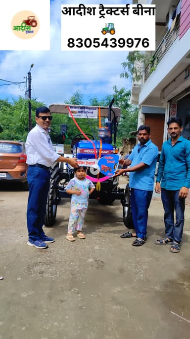 “जहाँ हर ट्रैक्टर मिले भरोसे के साथ — 25 साल से किसानों का साथ!”आदीश ट्रैक्टर्स बीना 🚜