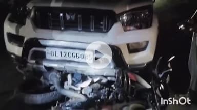 मुंगेर: हवेली खड़गपुर-बरियारपुर मार्ग पर स्कार्पियो-बाइक की टक्कर में एक की मौत, एक गंभीर, मुंगेर रेफर