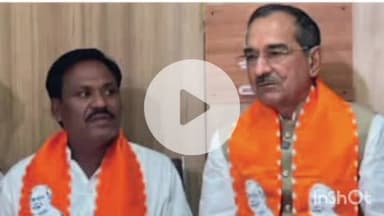 बारां: ननिर्दलीय के रूप में खड़े भाजपा के नाराज रामपाल मेघवाल को भाजपा के उच्च नेतृत्व ने मनाया, मेघवाल ने अपना नाम वापस लिया