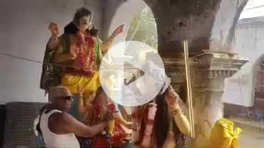 झाझा: गणेशी मंदिर छठघाट पर भव्य पंडाल बना, भगवान भास्कर की प्रतिमा स्थापना की तैयारी पूर्ण