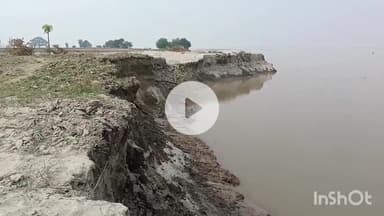 मुंगेर: श्यामपुर चौखंडी घाट पर छठ पर्व करने में श्रद्धालुओं को होगी मुश्किल