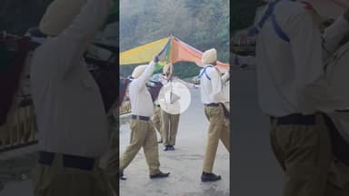 फौजी बैंड at गुरुद्वारा सिंह सभा सपरून #solan #news #latestnews