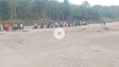 पूरनपुर: धनाराघाट शारदा नदी में नाव संचालन शुरू, कम संख्या से बढ़ी लोगों की परेशानी