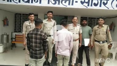 मालथोन: नीमखेड़ा में युवक की हत्या के मामले में पुलिस ने दो आरोपियों को गिरफ्तार कर न्यायालय में किया पेश