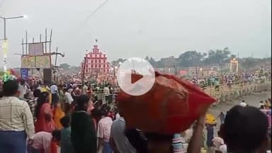 झाझा गणेशी मंदिर में सूर्योपासना का महापर्व छठ मां की एक छोटी सी झांकी।