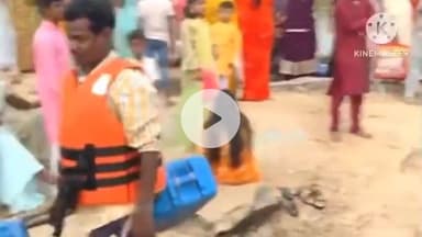 खूंटी: खूंटी जिले के छठ घाटों पर पुलिस और एनडीआरएफ के जवान तैनात रहे