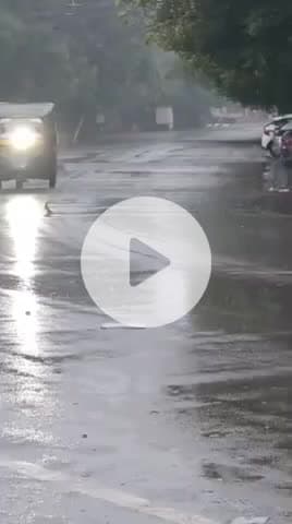 भीलवाड़ा: भीलवाड़ा में हुई बारिश, तापमान में आई गिरावट और बढ़ी ठंड