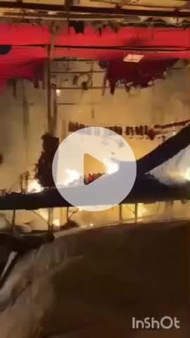 बहराइच: बहराइच में मरी माता मंदिर परिसर में स्थित दुकान में लगी आग, दुकान जलकर हुई खाक, हुआ भारी नुकसान