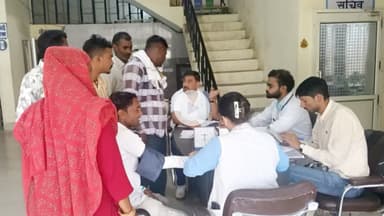 रादौर: रादौर नगरपालिका में स्वास्थ्य विभाग द्वारा शिविर आयोजित, 45 सफाई कर्मचारियों के स्वास्थ्य की जांच हुई