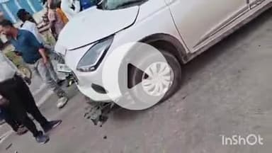 ब्यौहारी: ब्यौहारी थाना क्षेत्र के पोडी तिराहे के पास भीषण सड़क हादसा, चार पहिया वाहन ने बाइक को कुचला