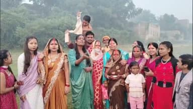 गिरिडीह: उदीयमान सूर्य को अर्घ्य अर्पण के साथ लोक आस्था का चार दिवसीय महापर्व छठ संपन्न