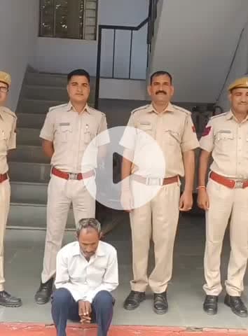 अलवर: अरावली विहार पुलिस ने करौली गांव से ज्वेलर्स के घर में लाखों के जेवर चोरी करने वाले एक आरोपी को किया गिरफ्तार
