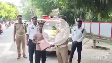 बहराइच: बहराइच में यातायात पुलिस ने LLB के छात्र का छूटे दस्तावेज़ को एक घंटे में लौटाया