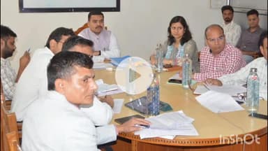 चूरू: चूरू में जिला निर्वाचन अधिकारी ने एसआईआर को लेकर बैठक की, समयबद्ध संपादन के दिए निर्देश