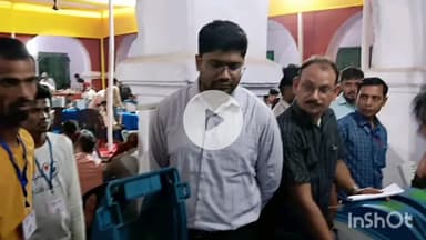 मुंगेर: आगामी बिहार विधानसभा चुनाव को लेकर ज़िला अधिकारी ने ईवीएम कमिशनिंग कार्य का निरीक्षण किया