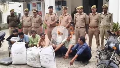 सिराथू: सैनी बस स्टॉप के पास नॉरकोटिक्स, आबकारी और पुलिस की छापेमारी में 7 स्मगलर ₹15 लाख के गांजे के साथ गिरफ्तार