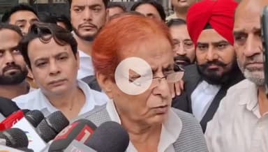 रामपुर: आज़म खान ने कलेक्ट्रेट में मीडिया से कहा, इस बात को दुनिया को पता चलना चाहिए कि मुझ पर कब्जा सरकार का केस क्यों है