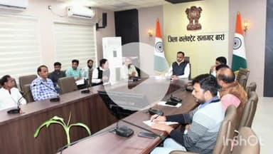 बारां: जिला निर्वाचन अधिकारी व कलेक्टर रोहिताशव सिंह तोमर ने मिनी सचिवालय की सभागार में की प्रेस कॉन्फ्रेंस