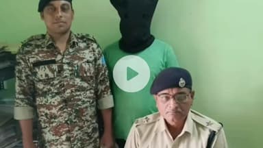 देवघर: देवघर जिले के पथरडडा थाना अंतर्गत भूरा जंगल से एक साइबर अपराधी गिरफ्तार