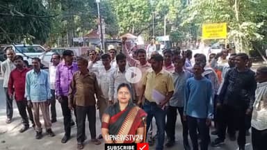 पीलीभीत ब्लाक प्रमुख के अधिकारों को बहाल करने की मांग को लेकर मरौरी लॉक के बीडीसी सदस्यों ने डीएम को सौपा ज्ञापन।