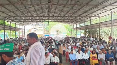 #पराली_जलाने पर मुकदमा दर्ज होने के विरोध में किसानों ने #मध्यप्रदेश सरकार को दिखाई अपनी ताकत।#पनागर_जबलपुर
@farmers showed their strength to the #MadhyaPradesh government in protest against filing of cases for burning stubble. #P