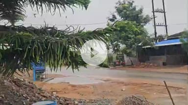 खूंटी: मोन्था चक्रवात का खूंटी में दिखा असर, हो रही है बारिश