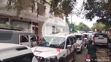 देवघर: भुरभुरा चौक से शिवगंगा तालाब तक वाहनों का लंबा जाम, लोगों को भारी परेशानी