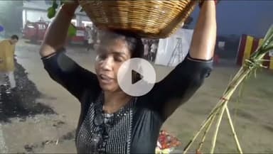 छठ घाट हनुमान डेम पर कीचड़ और फिसलन से परेशान हुए श्रद्धालु देखिए पूरी खबर #nagda #news #mp