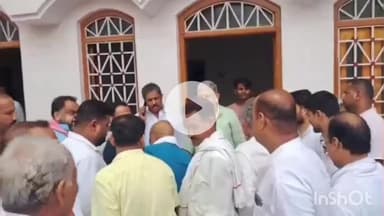 मुंगेर: मुंगेर में एनडीए प्रत्याशी के समर्थन में प्रचार करने पहुंचे केंद्रीय मंत्री ललन सिंह