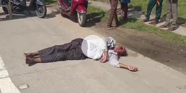 పెడన: బల్లిపర్రు గ్రామ సమీపంలో  జరిగిన రోడ్డు ప్రమాదం... వ్యక్తి మృతి