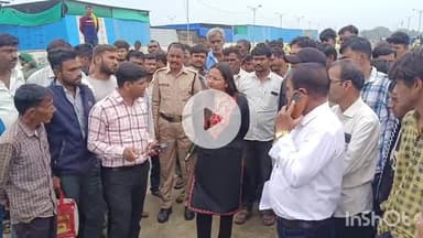 सरदारपुर: राजगढ़: SDM सलोनी अग्रवाल ने कृषि उपज मंडी का निरीक्षण किया, किसानों से चर्चा की