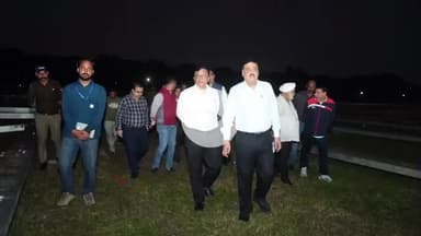 देहरादून: गढ़वाल आयुक्त विनय शंकर पांडेय ने एफआईआर का किया स्थलीय निरीक्षण, प्रधानमंत्री के दौरे की तैयारी का लिया जायजा