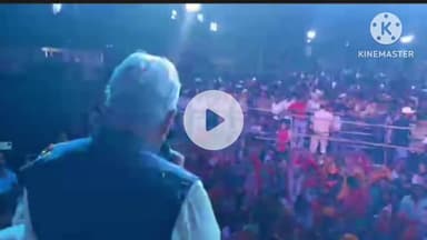 दौसा: बीती रात राजस्थान सरकार के कैबिनेट मंत्री डॉ किरोडी लाल मीणा दौसा पहुंचे, डेयरी के समीप कार्यक्रम में की सहभागिता