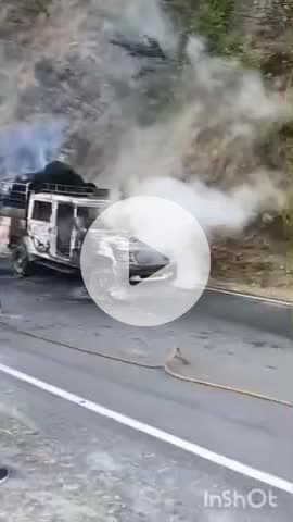 चकराता: थाना कालसी क्षेत्र में पराली से भरे वाहन में लगी आग