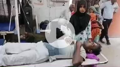 हाथरस: कस्बा सहपऊ निवासी एक शख्स के साथ बाइक सवार 3 दबंगों ने की जमकर मारपीट, घायल को परिजन लाए जिला अस्पताल