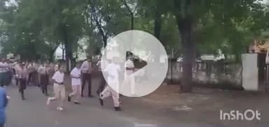 बांसवाड़ा: राष्ट्रीय एकता दिवस पर लौह पुरुष सरदार वल्लभभाई पटेल की 150वीं जयंती पर सदर थाना पुलिस ने किया रन फॉर यूनिटी