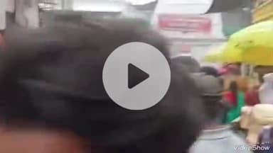 देवघर: बुर्का पहनकर एक महिला बाबा बैद्यनाथ मंदिर परिसर पहुंची, किया हंगामा