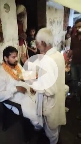 #अस्थामा विधान सभा के भावी विधायक छोटू मुखिया उर्फ रविरंजन को नौरंगा के शुभ आशीर्वाद पुरव सरपंच गनोरी सिंह यादव विजय तिल