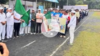 सिहावल: सीधी जिले के पुलिस परेड ग्राउंड में रन फॉर यूनिटी दौड़ का आयोजन, सीधी कलेक्टर भी रहे मौजूद