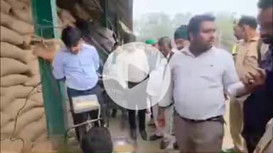 बीसलपुर: बीसलपुर मंडी पहुंचे एसडीएम ने धान खरीद का लिया जायजा, अव्यवस्था देखकर हुए नाराज