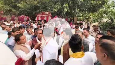 बीसलपुर: ललौरी खेड़ा ब्लॉक में आयोजित जन संवाद कार्यक्रम को जितिन प्रसाद ने संबोधित किया, सुनी समस्याएं