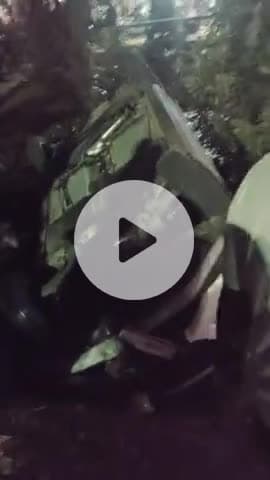 नया बस स्टेन के पास हादसा