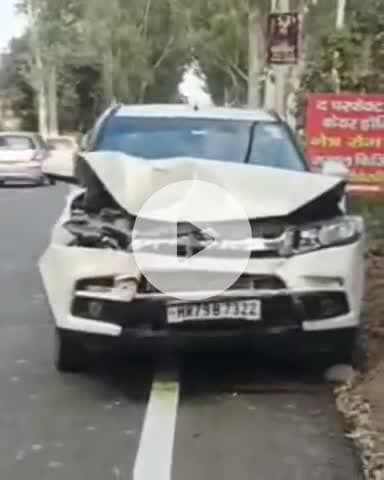 जगाधरी: जगाधरी-बिलासपुर रोड पर दो गाड़ियाँ टकराईं, भारी नुकसान, पुलिस जांच में जुटी