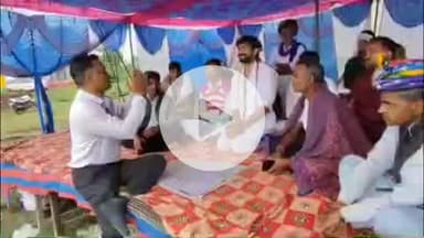 पीपलदा: किसानों की मांगों को लेकर पीपल्दा विधायक चेतन पटेल का अनिश्चितकालीन धरना दूसरे दिन इटावा उपखंड मुख्यालय पर जारी